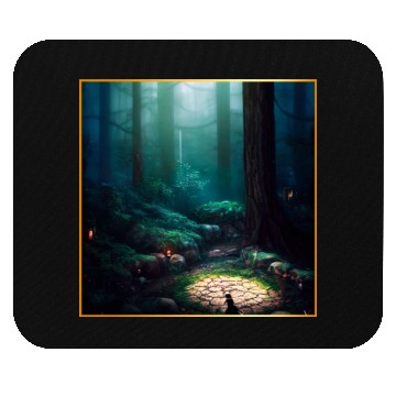 Discover Fantasy Forest Mouse Pads