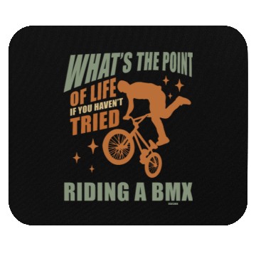 Discover BMX BMX driver BMX-Bahn Mouse Pads