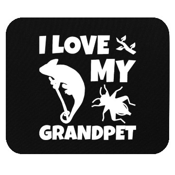 Discover I Love My Grandpet Chameleon Mouse Pads