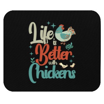Discover Chickens Rooster Chicken Farmer Hen Poultry Cock Mouse Pads