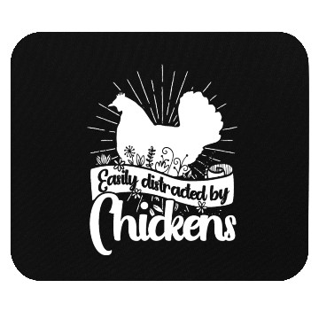 Discover Chickens Rooster Chicken Farmer Hen Poultry Cock Mouse Pads