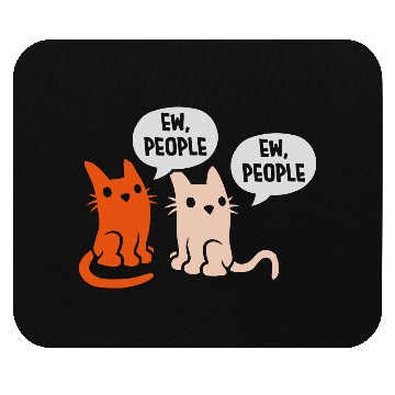 Discover comic cats ew people Mouse Pads