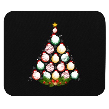 Discover Matching Christmas Pajama Golf Balls Xmas Tree Mouse Pads