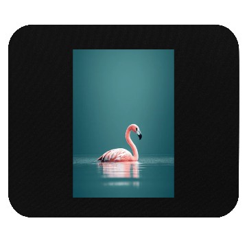 Discover Flamingo im See Mouse Pads