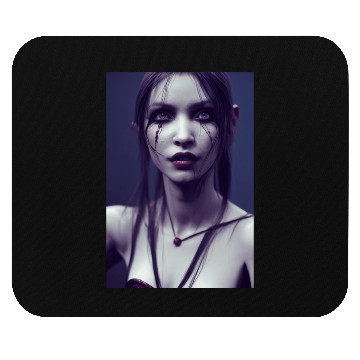 Discover Female vampire Mouse Pads