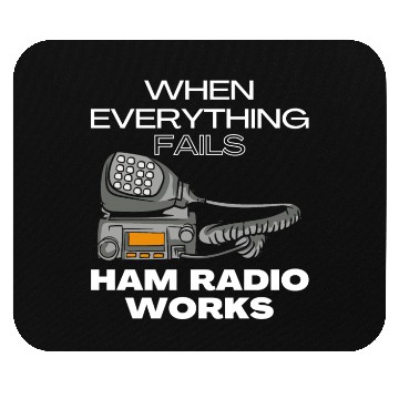 Discover Funny Ham Radio Operator Amateur Mouse Pads