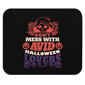 Discover Skeleton Halloween funny saying Mouse Pads