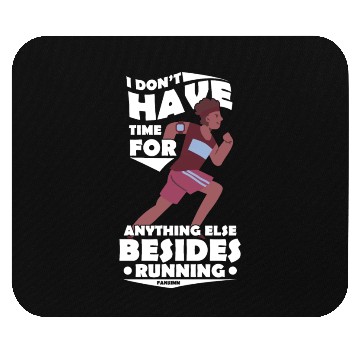 Discover Run jogging sport race training gift Mouse Pads