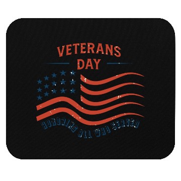 Discover Veterans Day Mouse Pads