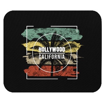 Discover Hollywood California Vacation Souvenir Mouse Pads