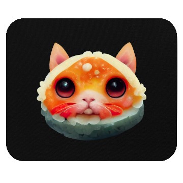 Discover Cute Sushi Cat Mouse Pads
