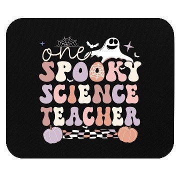 Discover Science Teacher Halloween Science Teaching Gift Mouse Pads