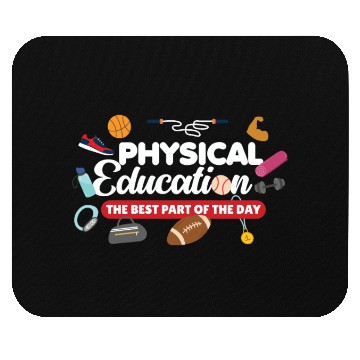Discover Physical Teacher Phys Ed Physical Education Mouse Pads