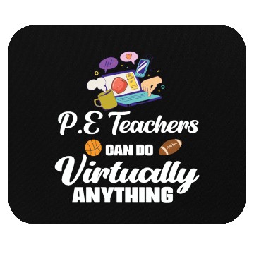 Discover PE Teachers Virtual Phys Ed Physical Education Mouse Pads
