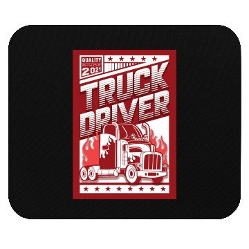 Discover Truck Driver, Truck driving Mouse Pads