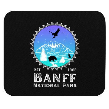Discover Banff National Park Mouse Pads