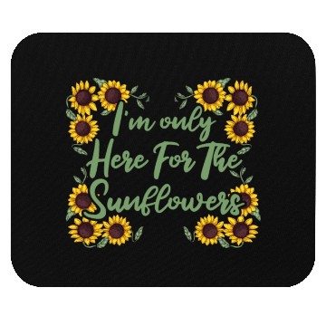 Discover Sunflower Gardening Mouse Pads