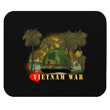 Discover Vietnam Era Helmet Cover - MELOVEYOULONGTIME GI w Mouse Pads