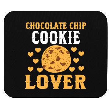 Discover Cute Chocolate Chip Cookie Lover Mouse Pads