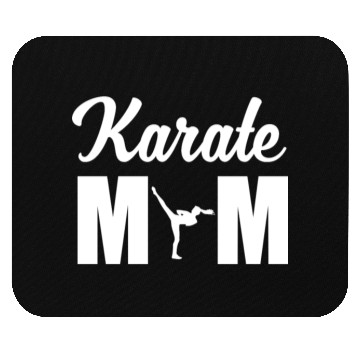 Discover Karate Mom Mouse Pads