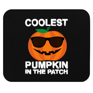 Discover Coolest pumpkin in the patch Mouse Pads