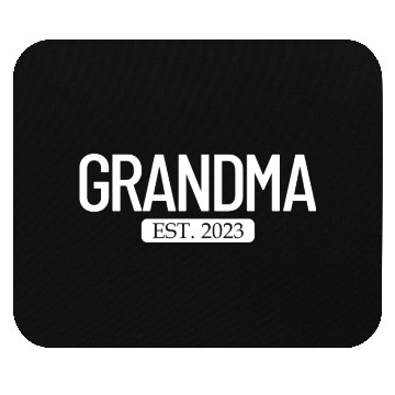 Discover Grandma Est. 2023 New Grandparent Gift Women's Mouse Pads