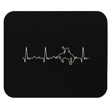 Discover Cowboy Horse Rodeo. Heart. Love. EKG. Pulse. Beat. Mouse Pads