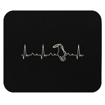 Discover Lasso Horse. Heart. Love. EKG. Pulse. Beat. Mouse Pads