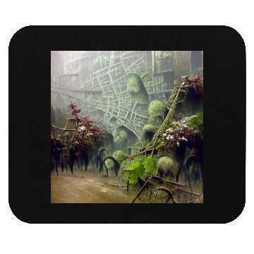 Discover Horror City Mouse Pads