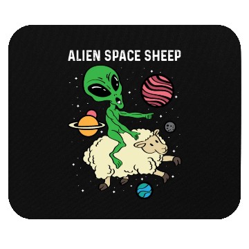 Discover Alien Space Sheep Astronaut Or Space Pilot Gift Mouse Pads