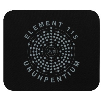 Discover Element 115 Ununpentium Electron Shell Area 51 Ali Mouse Pads