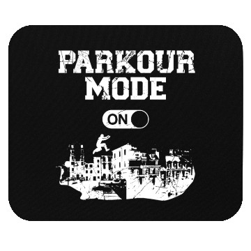 Discover Parkour Free Running Traceur Mouse Pads