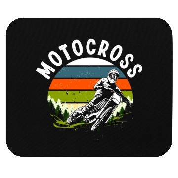 Discover Retro Motocross Mouse Pads