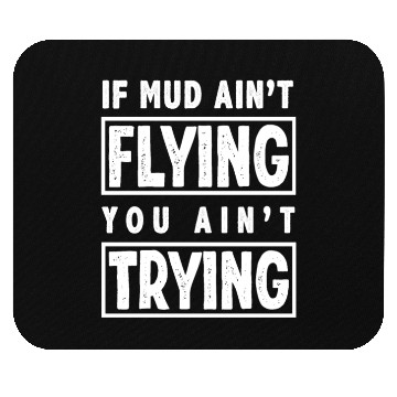 Discover Motocross Saying Mud Mouse Pads