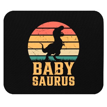 Discover Baby Saurus Newborn Baby Dino Baby Dinosaur Babysa Mouse Pads