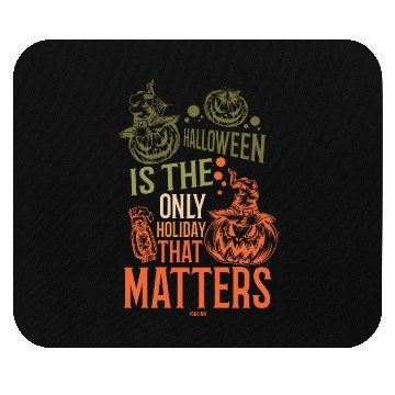 Discover Halloween Horror Pumpkin Party Mouse Pads
