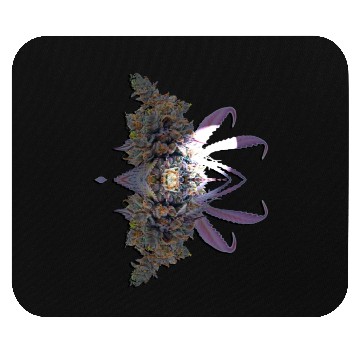 Discover Purple Weed Mouse Pads