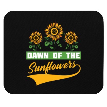Discover Sunflower Gardening Mouse Pads