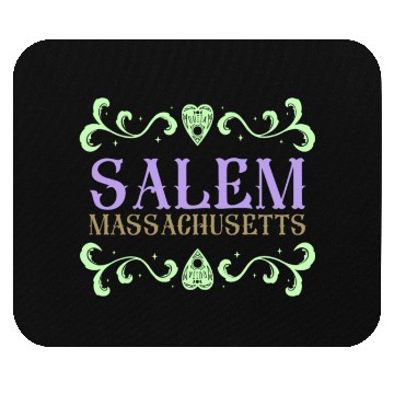 Discover Salem Massachusetts Ouija Love Mouse Pads