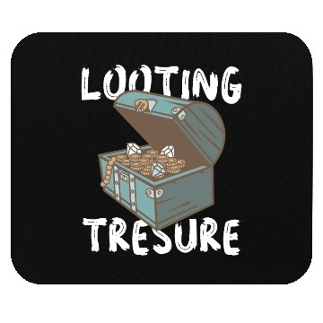 Discover Looting Tresure Chest Mouse Pads