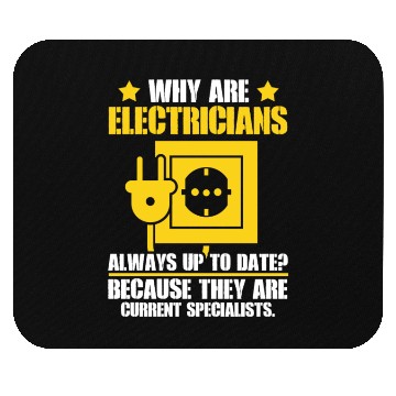 Discover Electrician Construction Electrician Mouse Pads