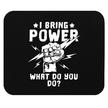 Discover Electrician Construction Electrician Mouse Pads