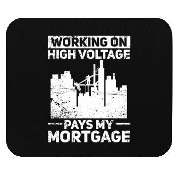 Discover Electrician Construction Electrician Mouse Pads