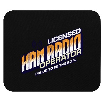 Discover Licensed Ham Radio Operator Hobbyist Mouse Pads