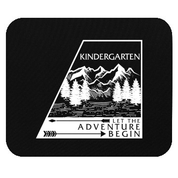 Discover Kindergarten Mouse Pads, Let The Adventure Begin First