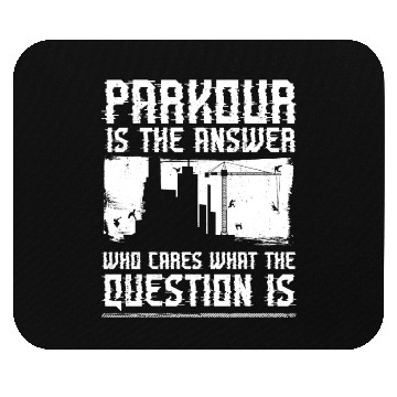 Discover Parkour Free Running Traceur Mouse Pads