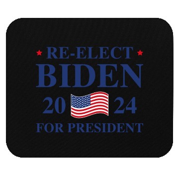 Discover Re-Elect Biden For President 2024 Mouse Pads