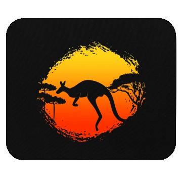 Discover Kangaroo Australia Animal Aussie Nature Australian Mouse Pads