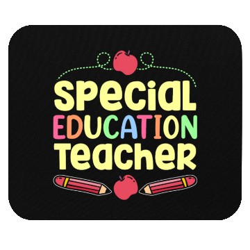 Discover Special Education Teacher Cute Sped Awareness Mouse Pads