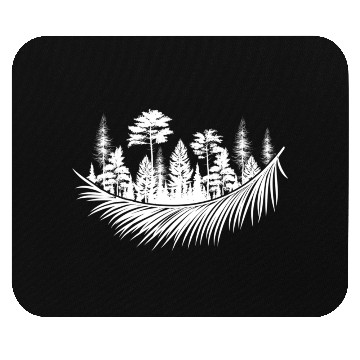 Discover Nature Forest Plants Tree Camping Hiking Mountains Mouse Pads